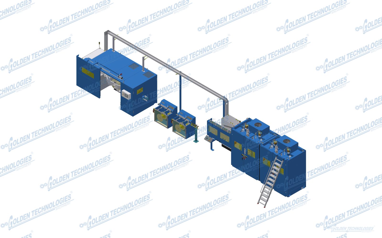 Data-cable double-twist buncher Bobbin 500–1000 mm